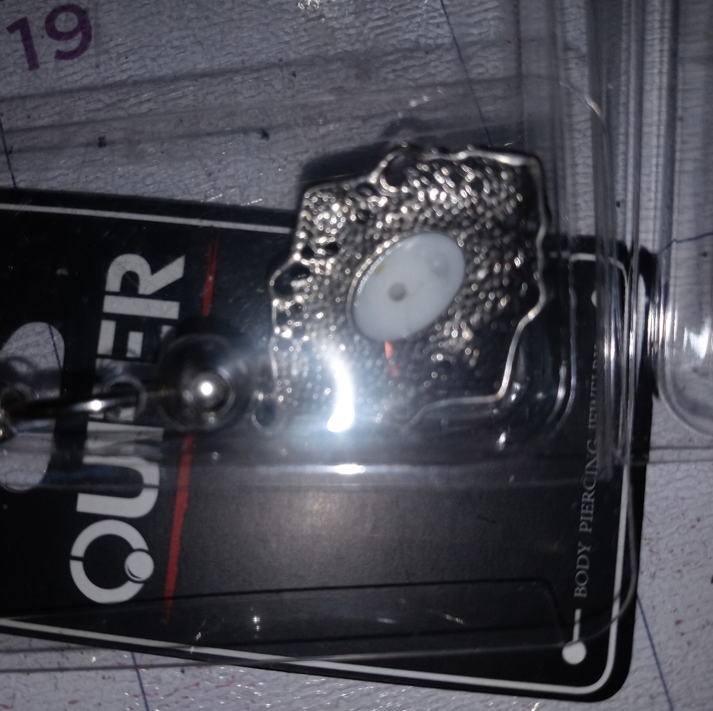 OUFER BELLY BUTTON RING - Picture 4 of 6